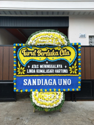 Papan Bunga Duka di Muara Palantau